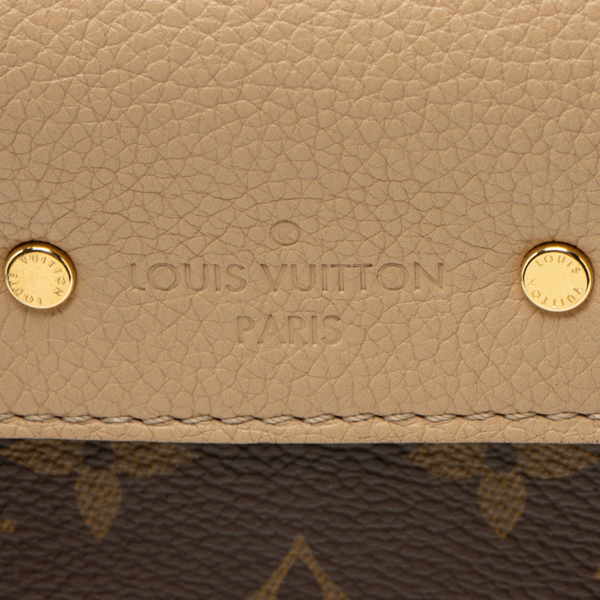 Louis Vuitton Monogram Canvas Pallas Chain Shoulder Bag