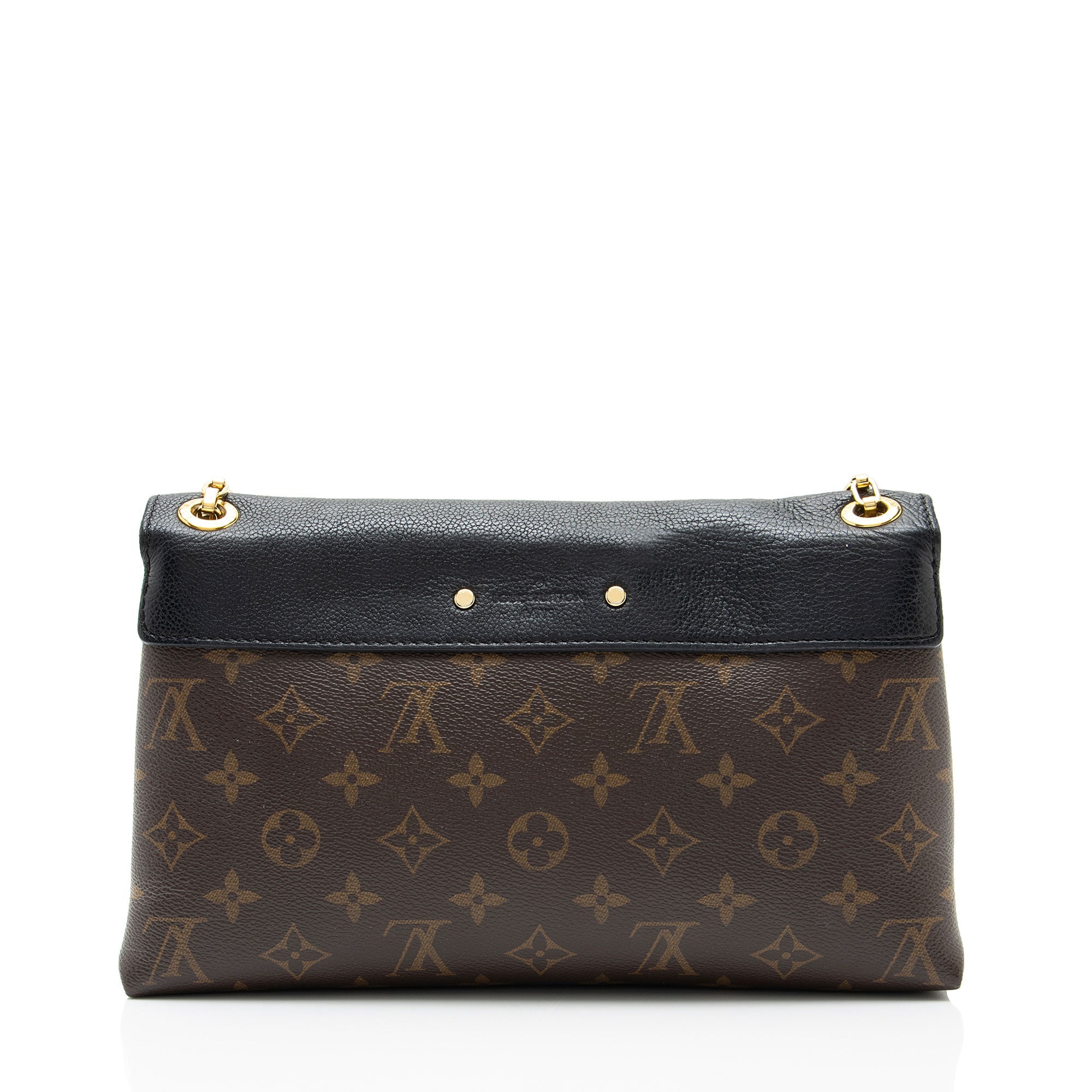 Louis Vuitton Monogram Canvas Pallas Chain Shoulder Bag