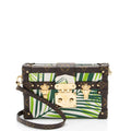 Louis Vuitton Monogram Canvas Palm Petite Malle Bag