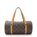 Louis Vuitton Monogram Canvas Papillon 26 Satchel (SHF-pjEJ2N)