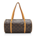 Louis Vuitton Monogram Canvas Papillon 30 Satchel (SHF-23596)