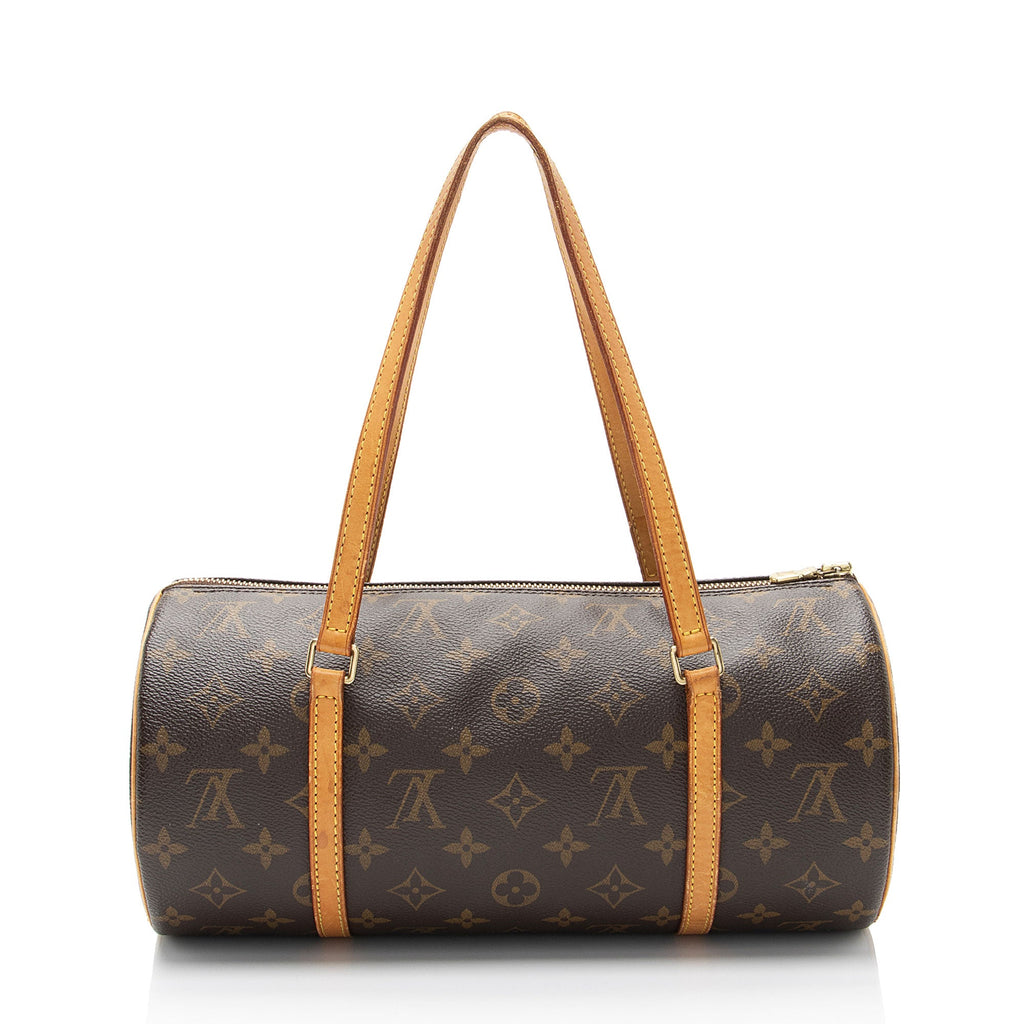Louis Vuitton Monogram Canvas Papillon 30 Satchel