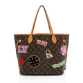 Louis Vuitton Monogram Canvas Patches Neverfull MM Tote (SHF-VCZIdY)