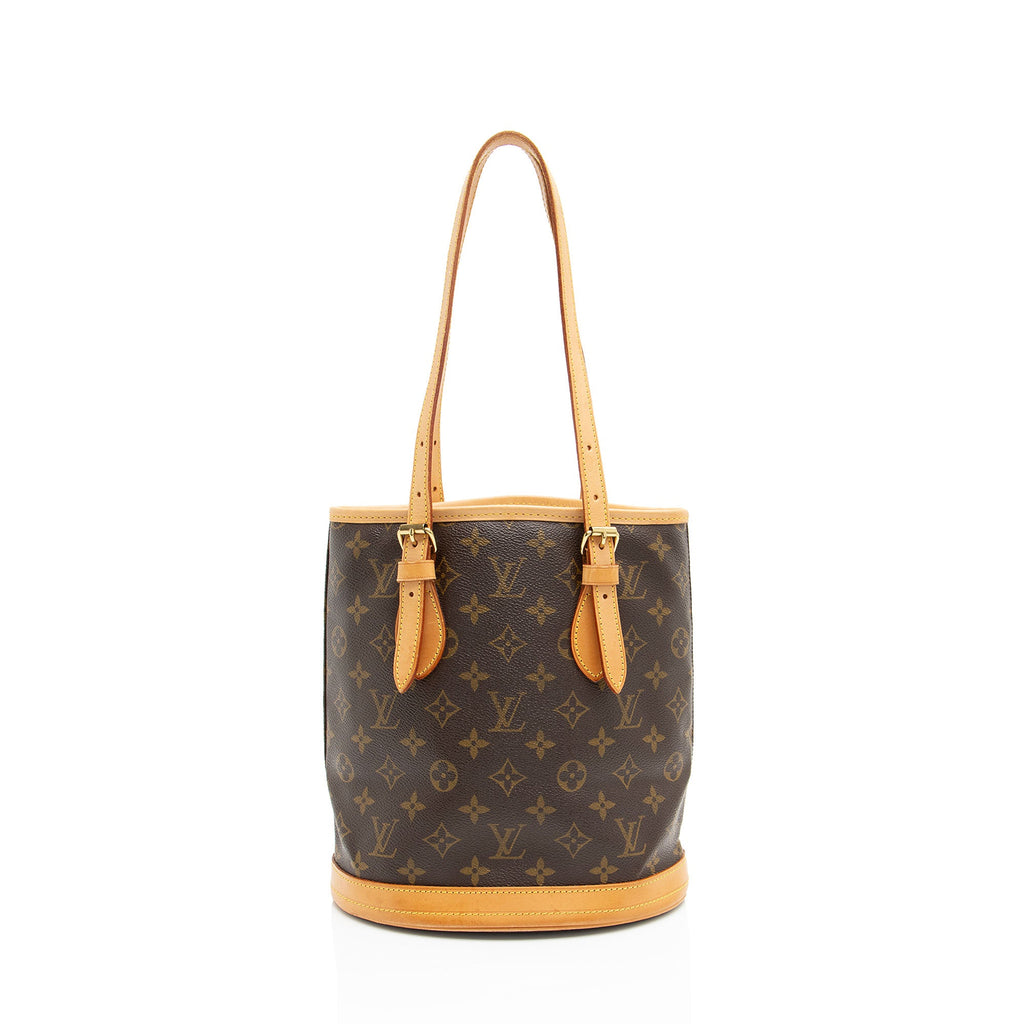Louis Vuitton Monogram Canvas Petit Bucket Tote