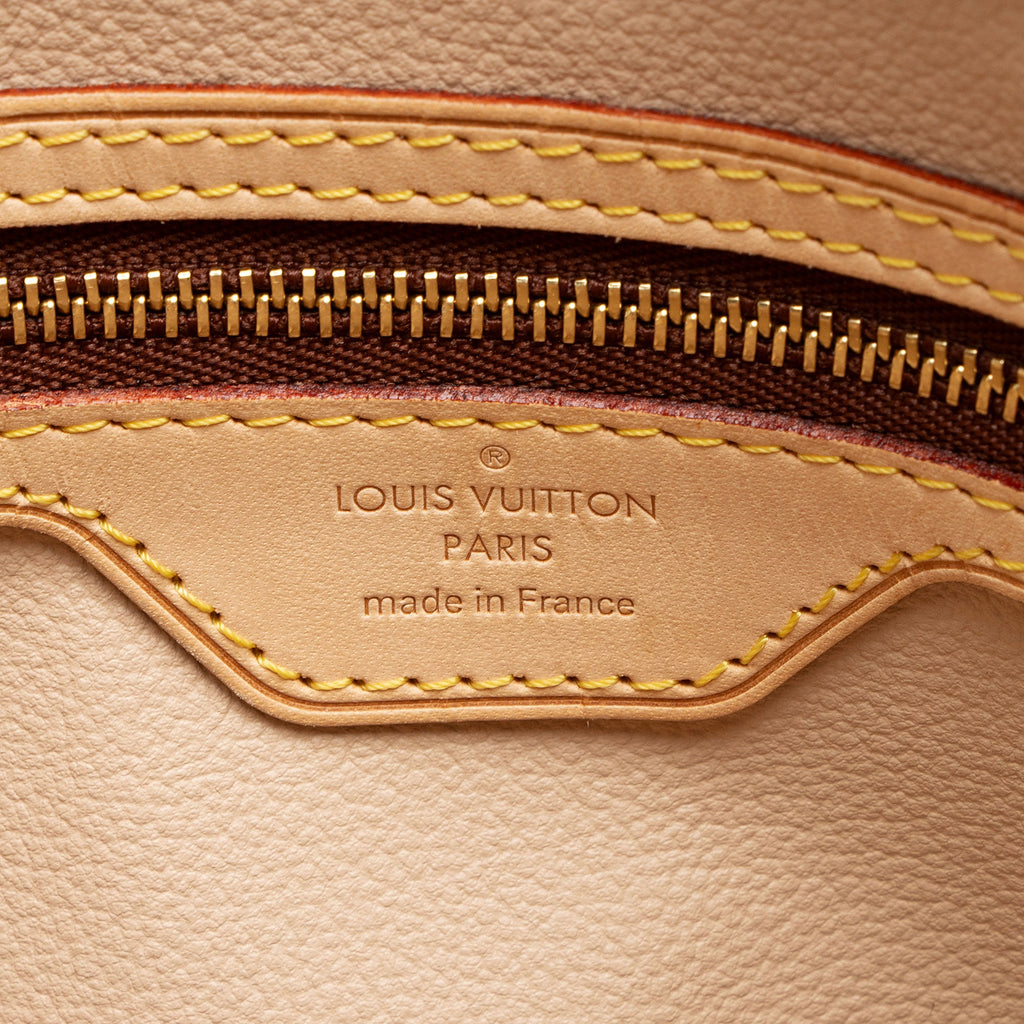 Louis Vuitton Monogram Canvas Petit Bucket Tote