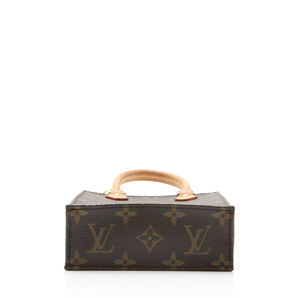 Louis Vuitton Monogram Canvas Petit Sac Plat Shoulder Bag