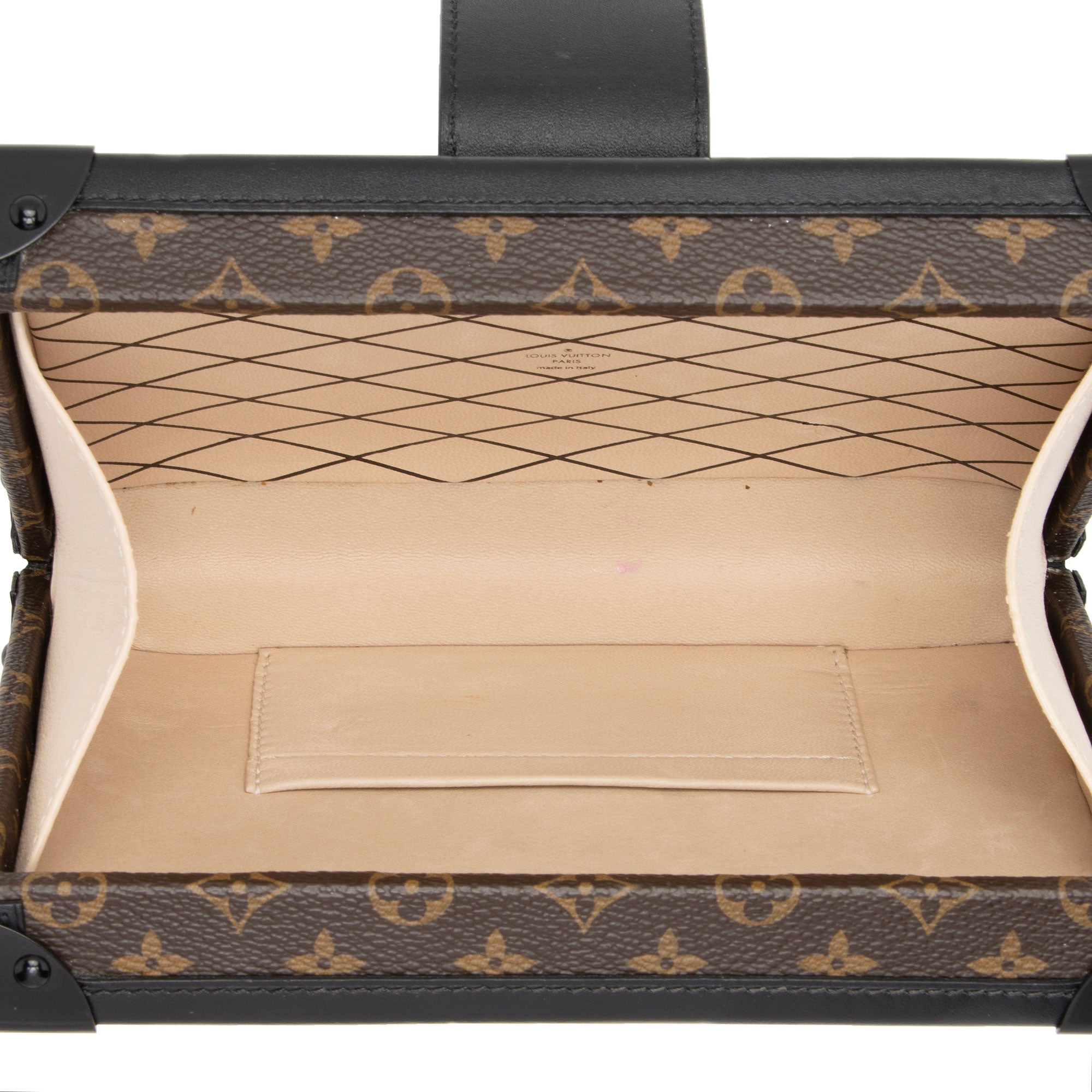 Louis Vuitton Monogram Canvas Petite Malle Bag (SHF-m9MtFU)