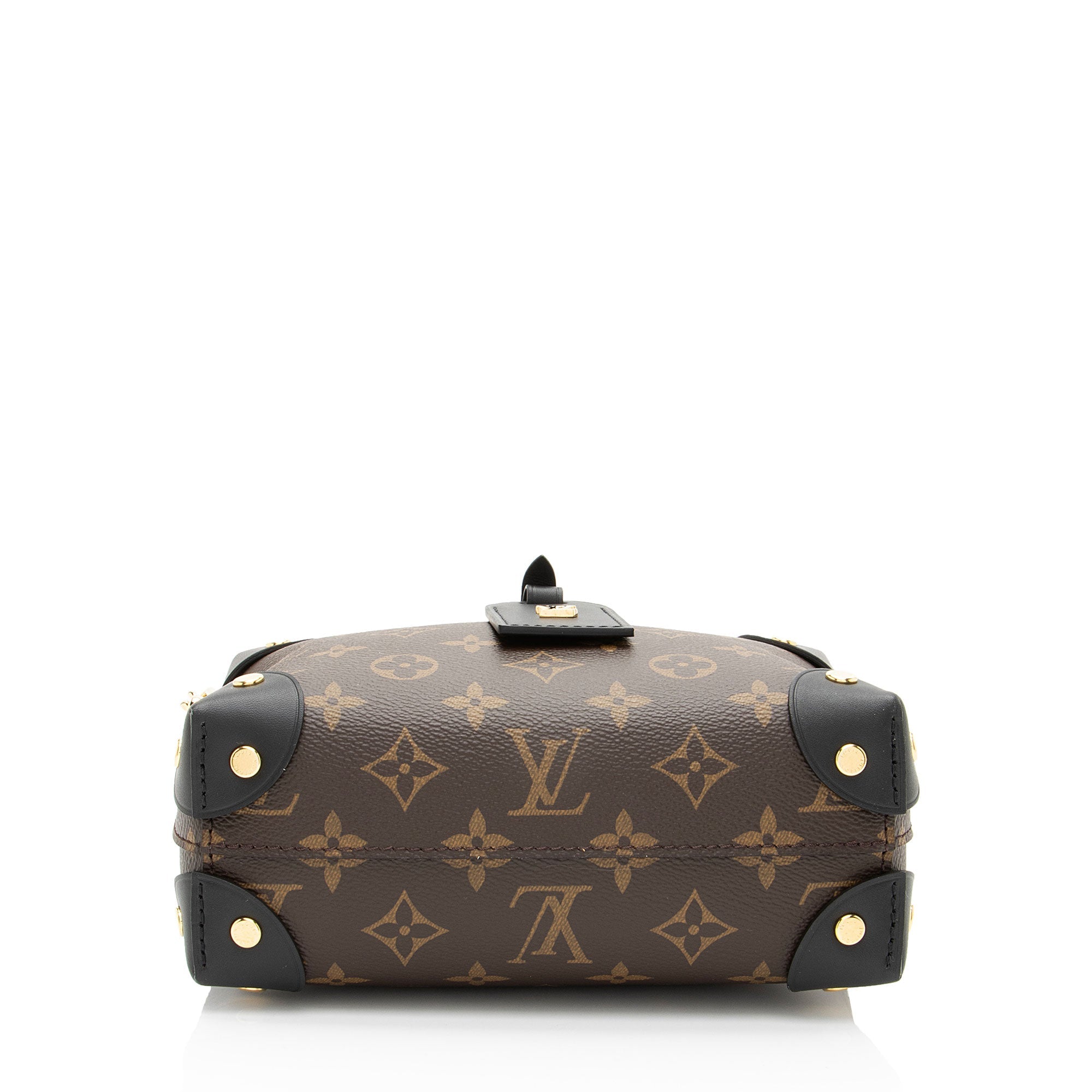Louis Vuitton Monogram Canvas Petite Malle Souple Satchel