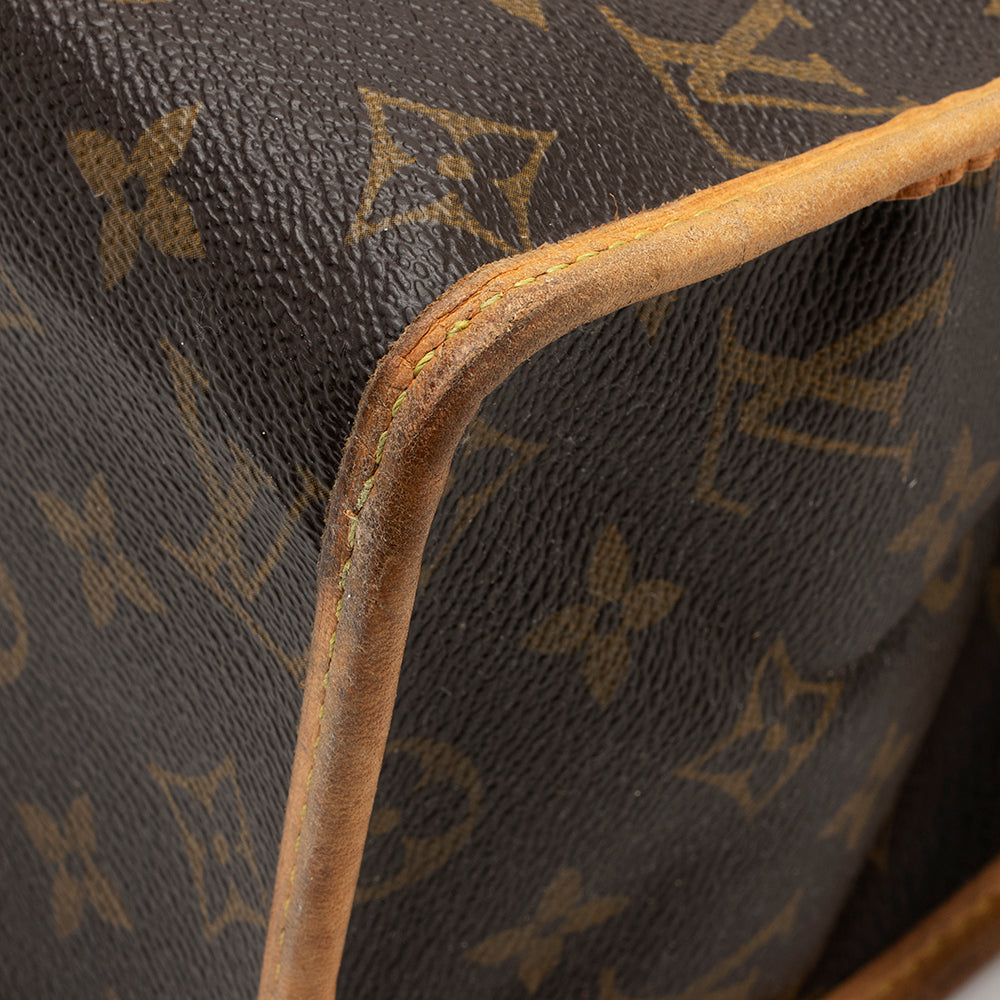 Louis Vuitton Monogram Canvas Popincourt Haute Shoulder Bag (SHF-20422)