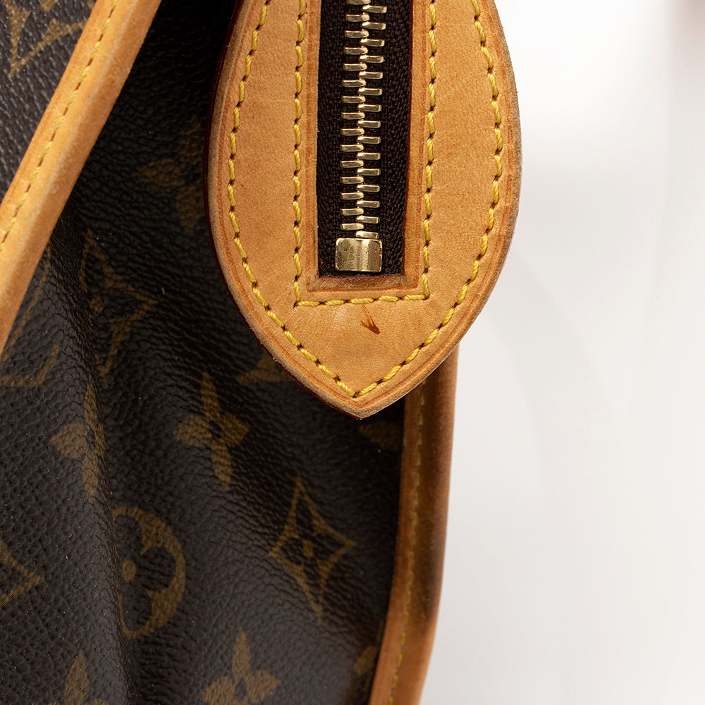 Louis Vuitton Monogram Canvas Popincourt Haute Shoulder Bag (SHF-20422)