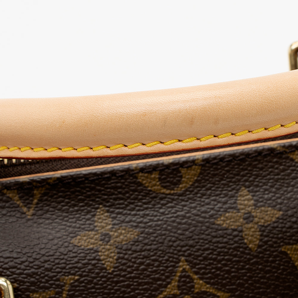 Louis Vuitton Monogram Canvas Popincourt Satchel (SHF-19824)