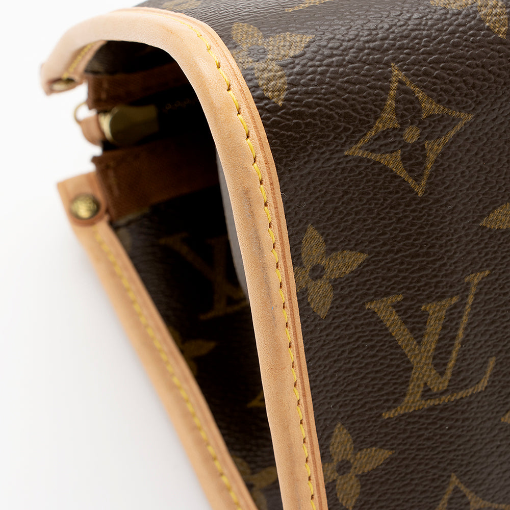 Louis Vuitton Monogram Canvas Popincourt Satchel (SHF-19824)