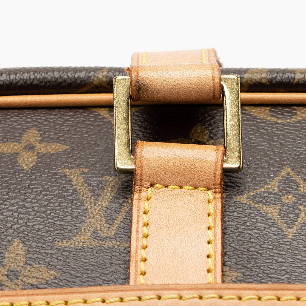 Louis Vuitton Monogram Canvas Porte Documents Pegase Soft Briefcase (SHF-22705)