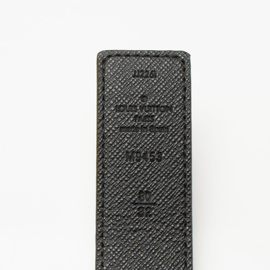 Louis Vuitton Monogram Canvas Reversible Initiales Belt - Size 32 / 80