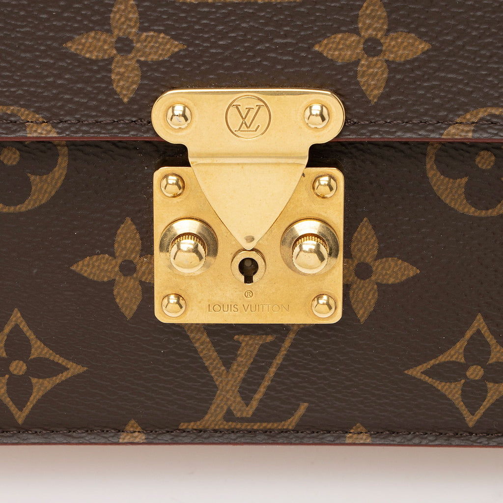 Louis Vuitton Monogram Canvas S Lock Belt Bag