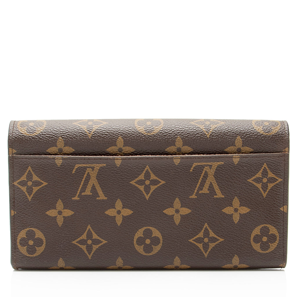 Louis Vuitton Monogram Canvas Sarah Wallet