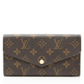 Louis Vuitton Monogram Canvas Sarah Wallet