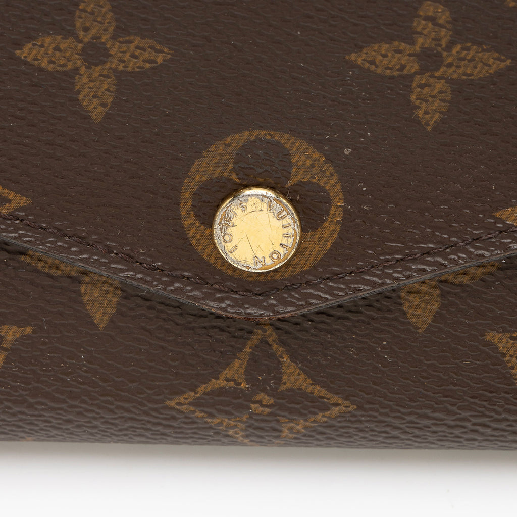 Louis Vuitton Monogram Canvas Sarah Wallet