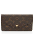 Louis Vuitton Monogram Canvas Sarah Wallet