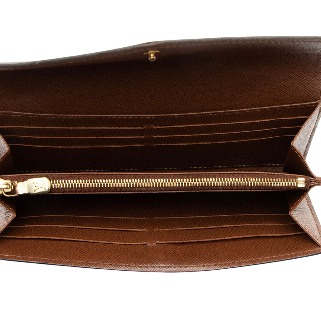 Louis Vuitton Monogram Canvas Sarah Wallet