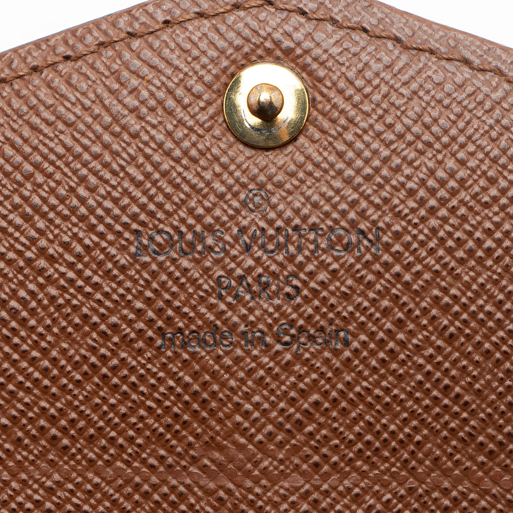 Louis Vuitton Monogram Canvas Sarah Wallet