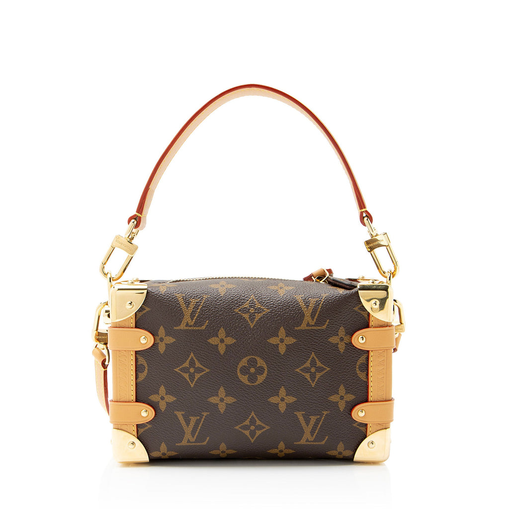 Louis Vuitton Monogram Canvas Side Trunk PM Shoulder Bag