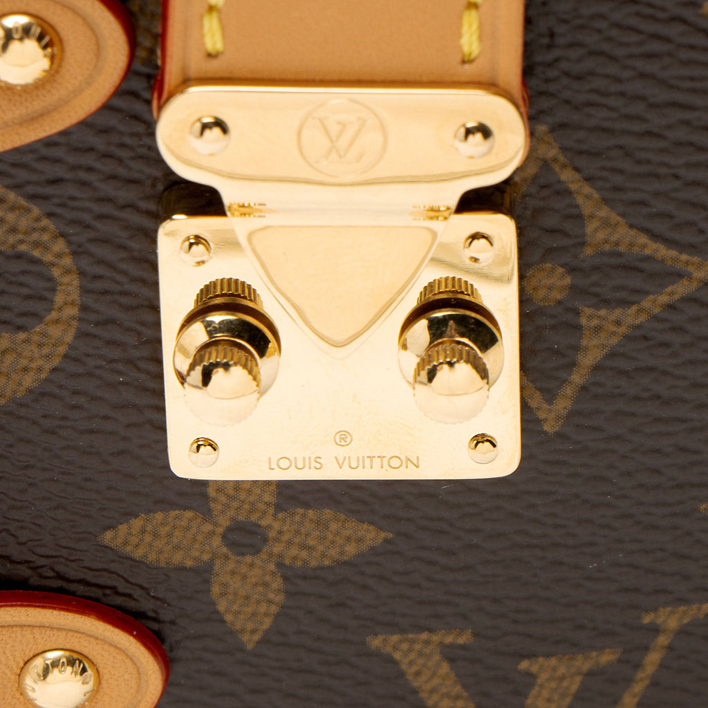 Louis Vuitton Monogram Canvas Side Trunk PM Shoulder Bag