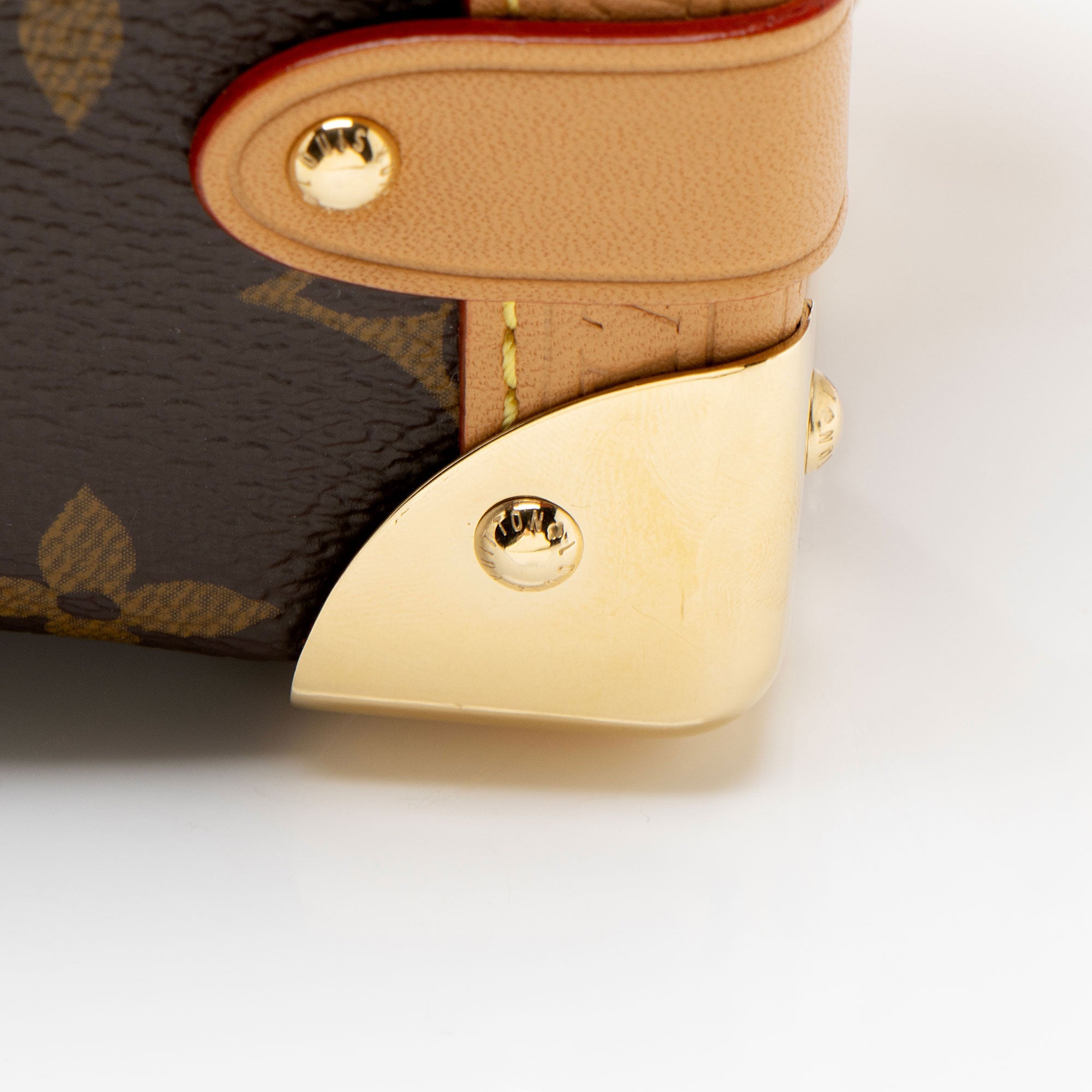 Louis Vuitton Monogram Canvas Side Trunk PM Shoulder Bag