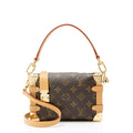 Louis Vuitton Monogram Canvas Side Trunk PM Shoulder Bag