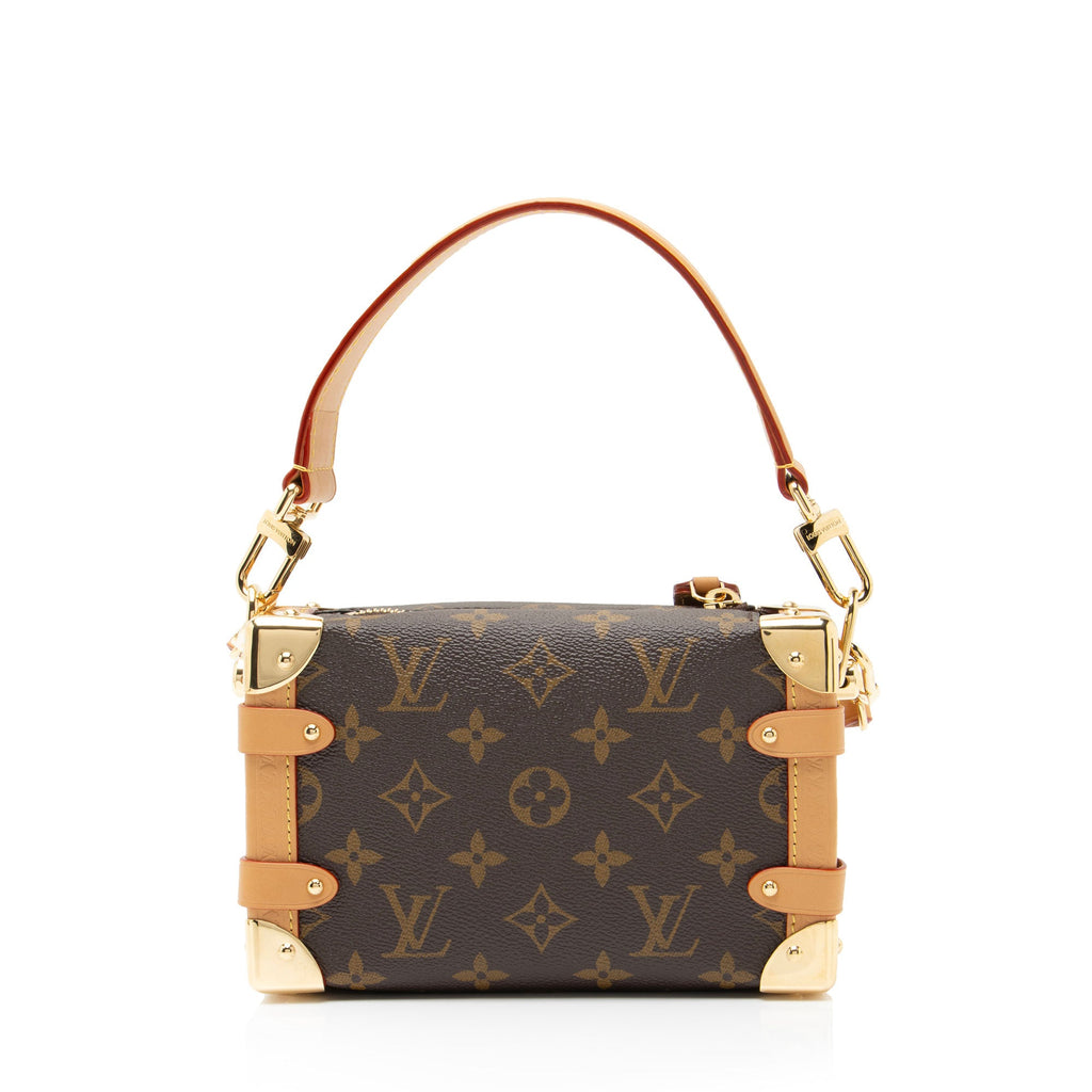 Louis Vuitton Monogram Canvas Side Trunk PM Shoulder Bag