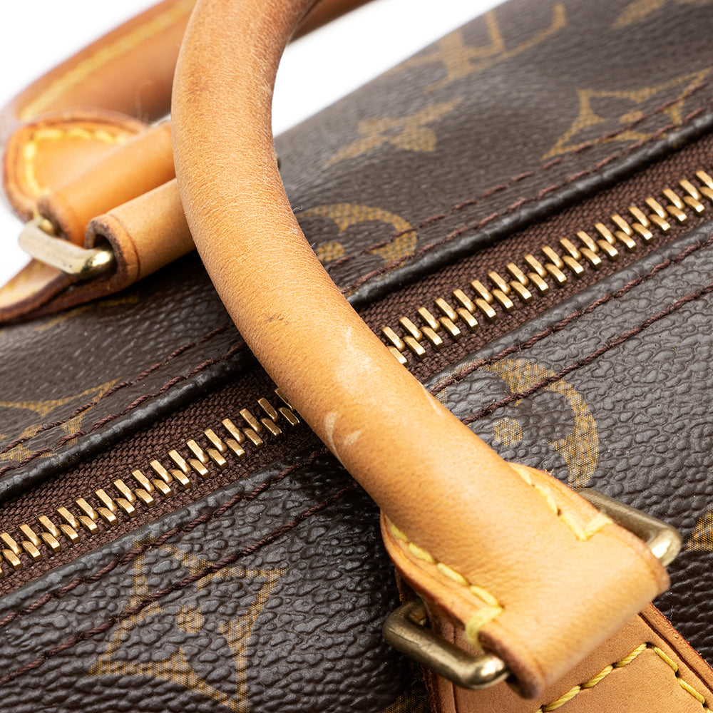 Louis Vuitton Monogram Canvas Speedy 25 Satchel (SHF-20295)