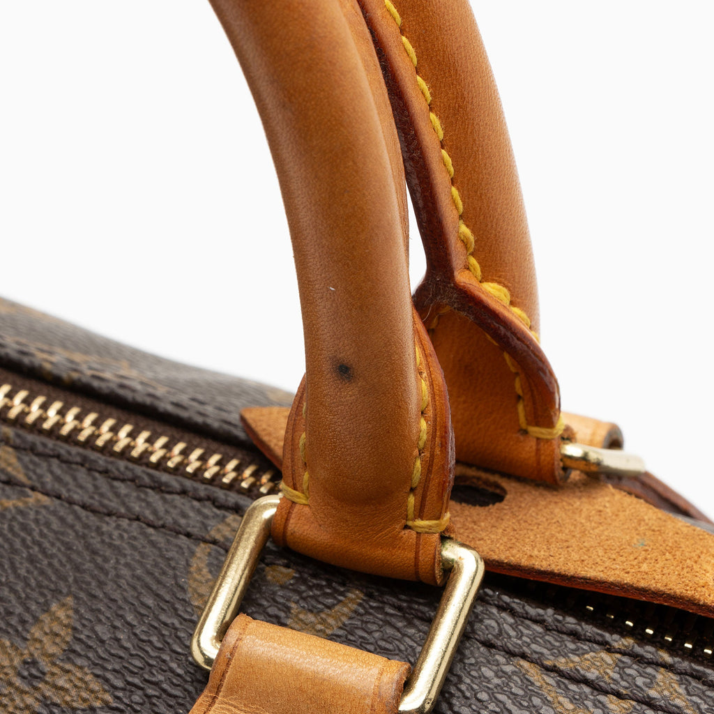 Louis Vuitton Monogram Canvas Speedy 25 Satchel (SHF-1NUxF3)
