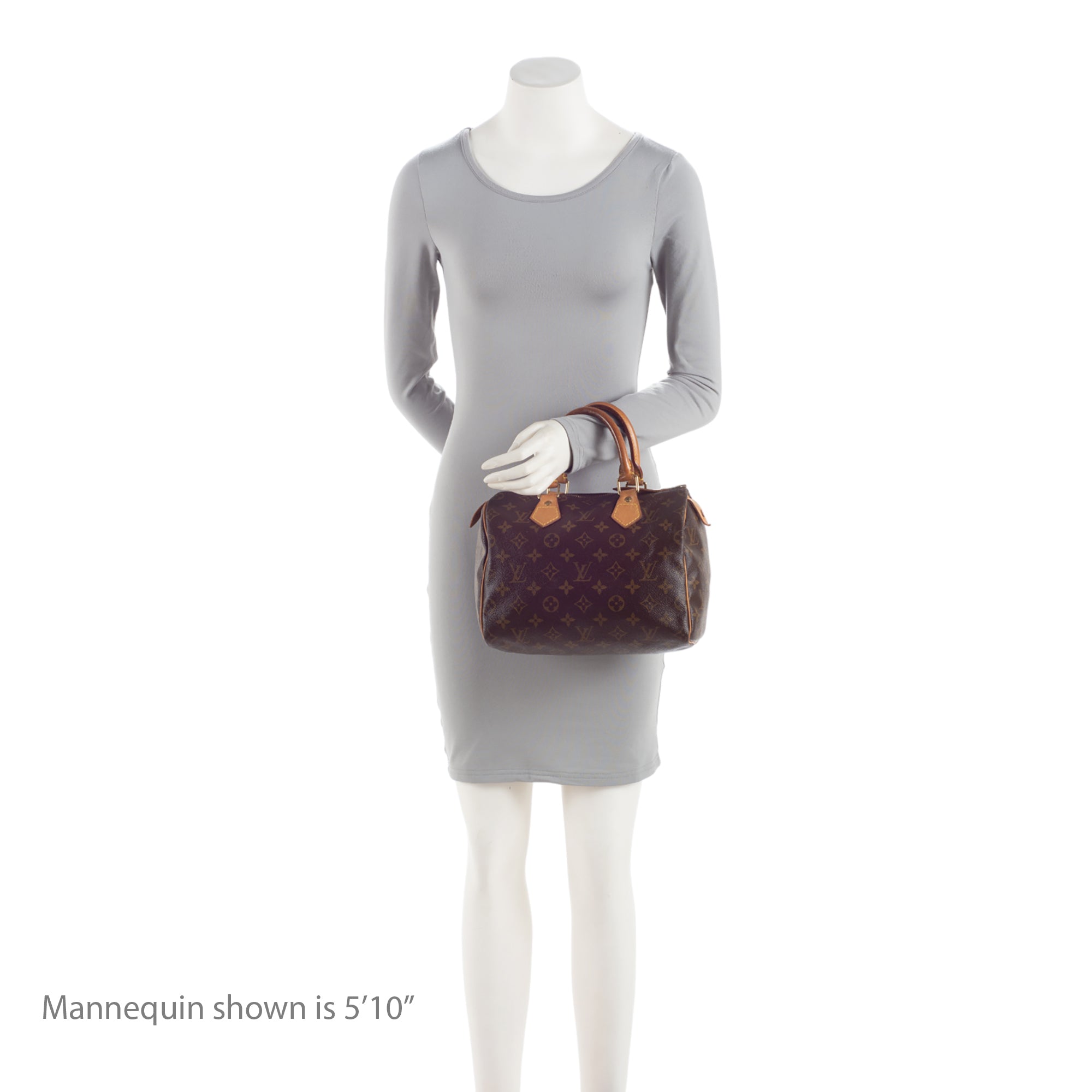 Louis Vuitton Monogram Canvas Speedy 25 Satchel