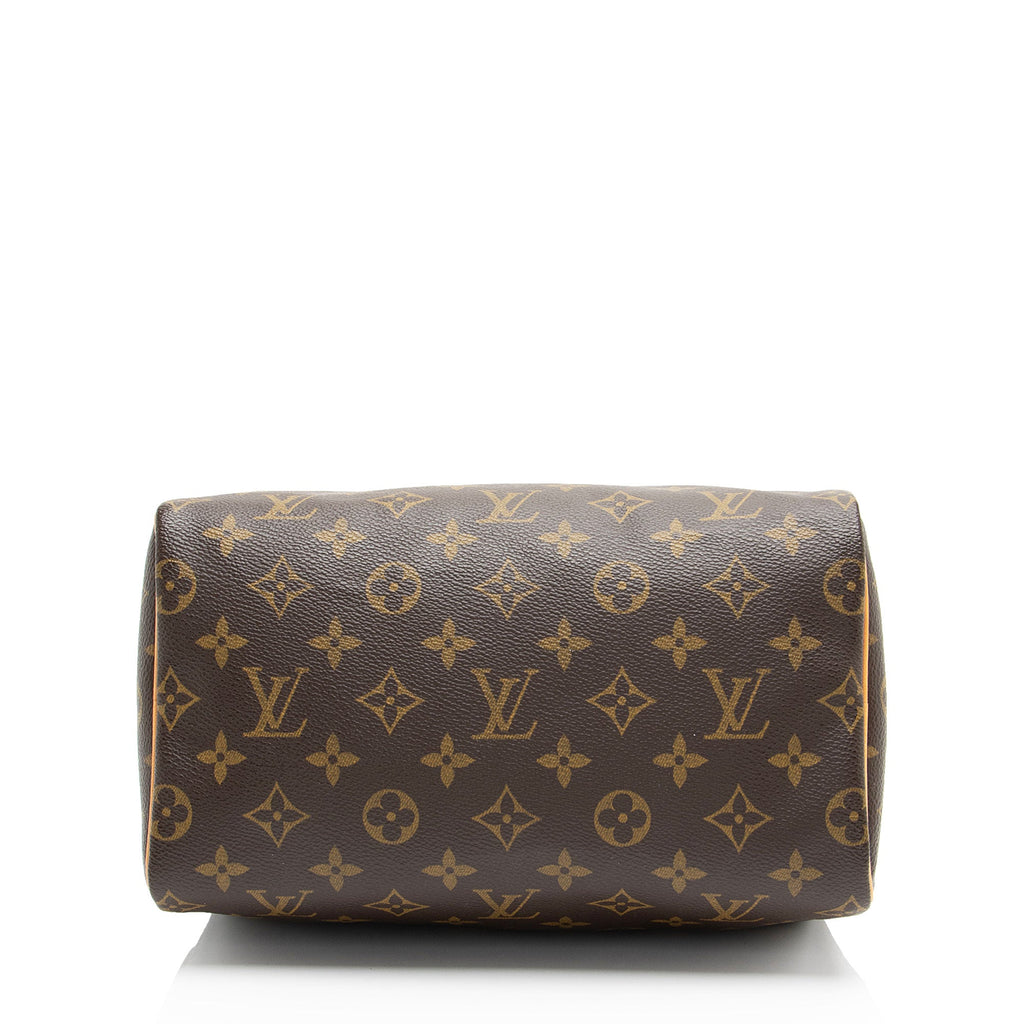 Louis Vuitton Monogram Canvas Speedy 25 Satchel