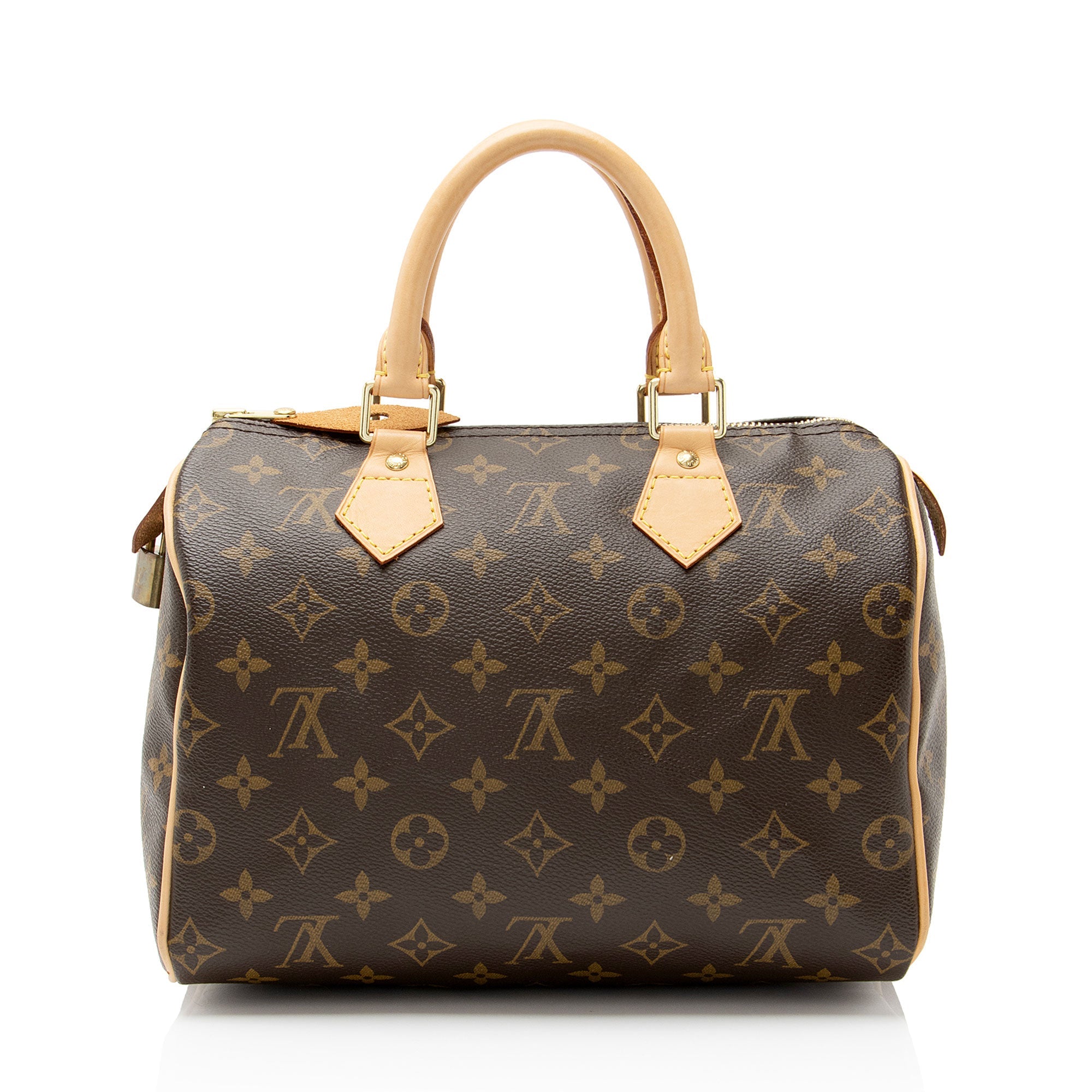 Louis Vuitton Monogram Canvas Speedy 25 Satchel