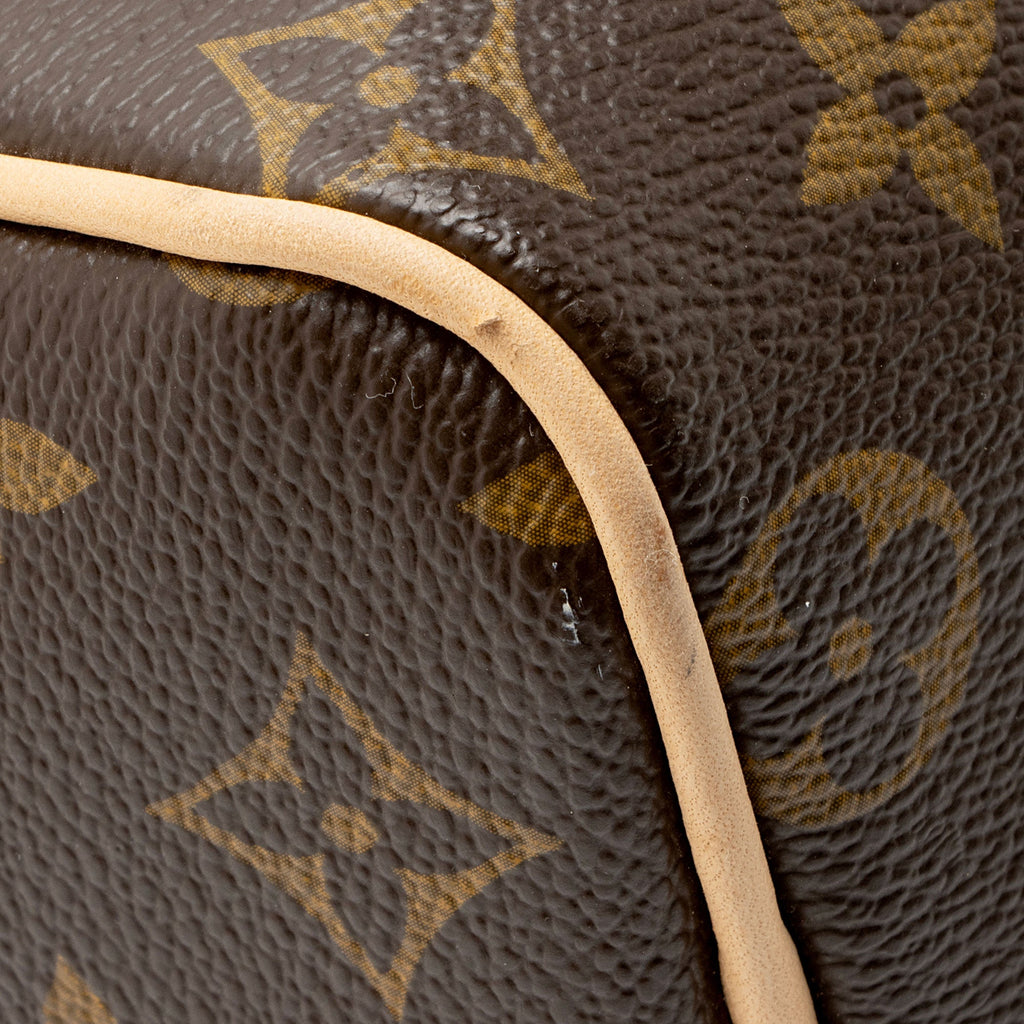 Louis Vuitton Monogram Canvas Speedy 25 Satchel