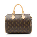 Louis Vuitton Monogram Canvas Speedy 25 Satchel