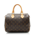 Louis Vuitton Monogram Canvas Speedy 25 Satchel