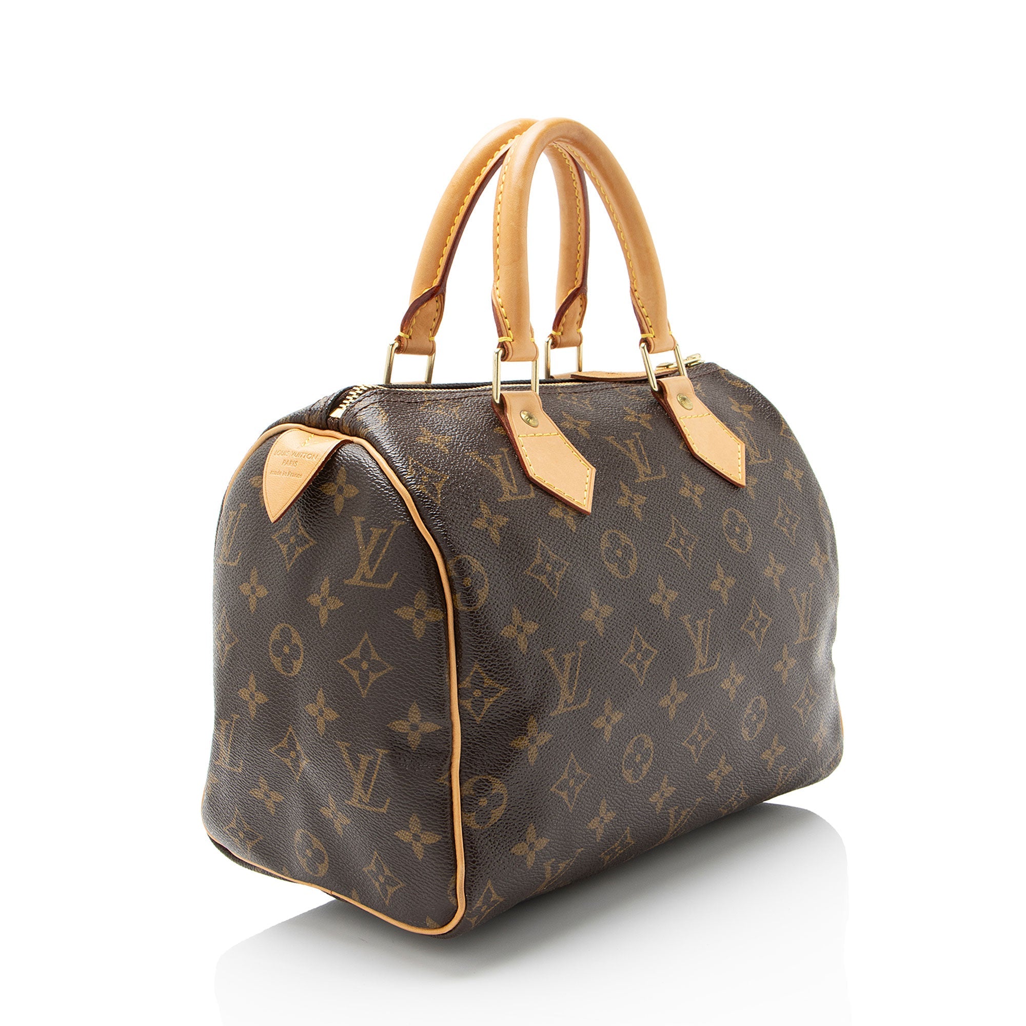 Louis Vuitton Monogram Canvas Speedy 25 Satchel