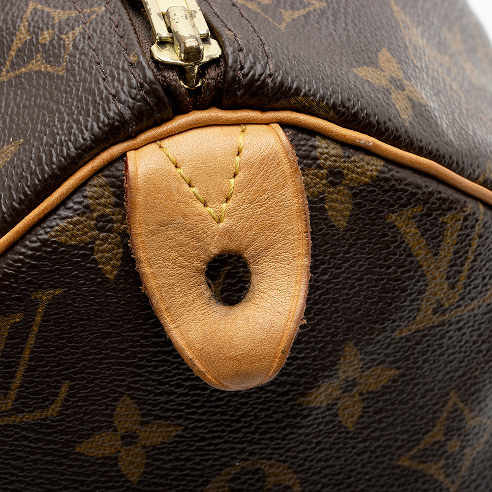 Louis Vuitton Monogram Canvas Speedy 30 Satchel (SHF-21420)