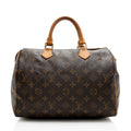Louis Vuitton Monogram Canvas Speedy 30 Satchel (SHF-21420)