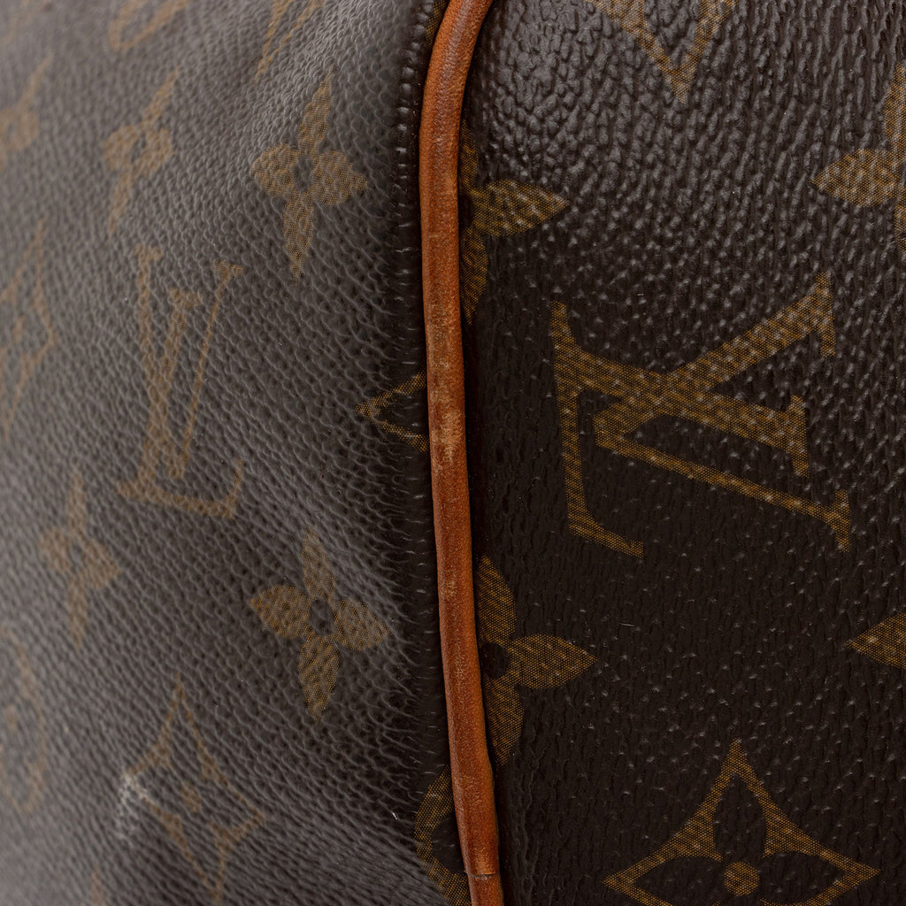 Louis Vuitton Monogram Canvas Speedy 30 Satchel (SHF-uufe7d)