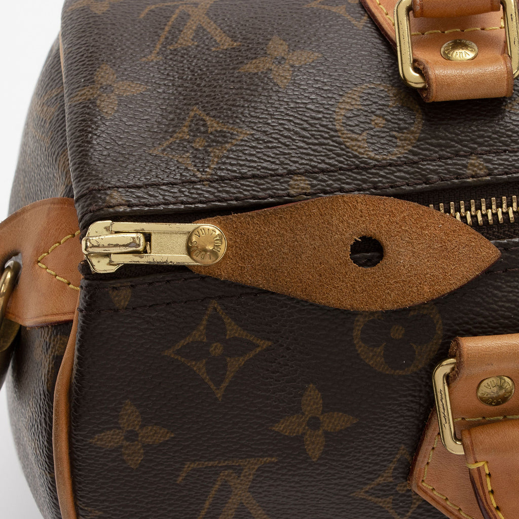 Louis Vuitton Monogram Canvas Speedy 30 Satchel (SHF-uufe7d)