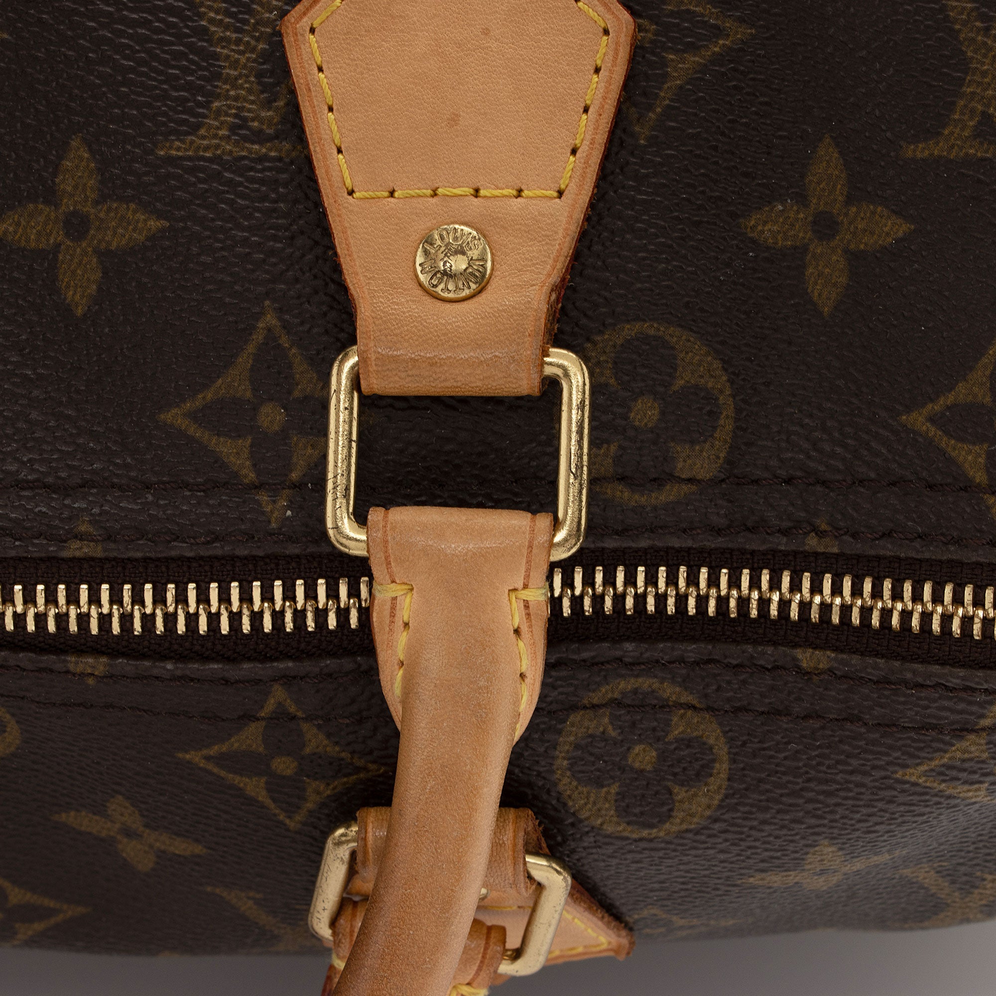 Louis Vuitton Monogram Canvas Speedy 30 Satchel (SHF-E4SXWh)