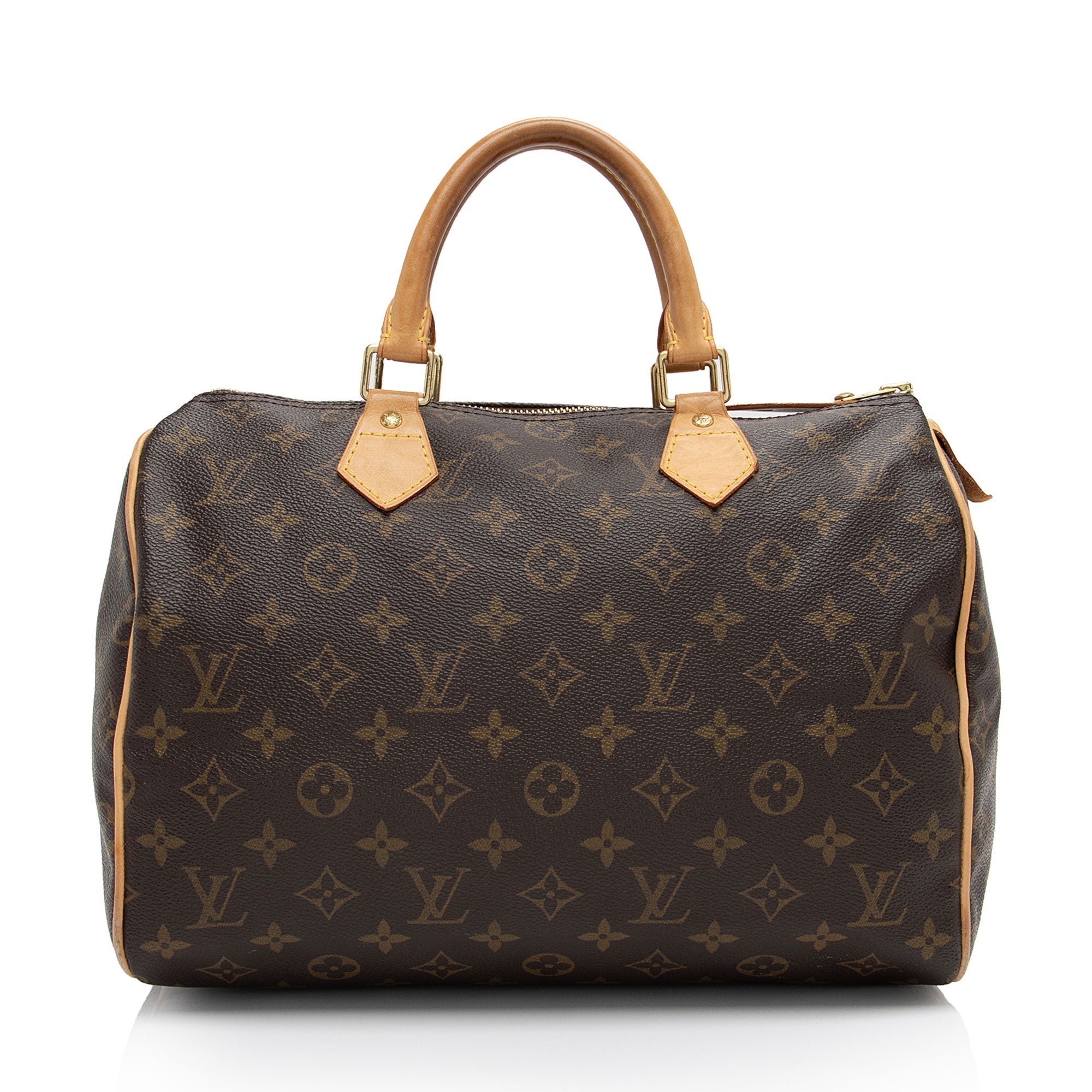 Louis Vuitton Monogram Canvas Speedy 30 Satchel (SHF-E4SXWh)