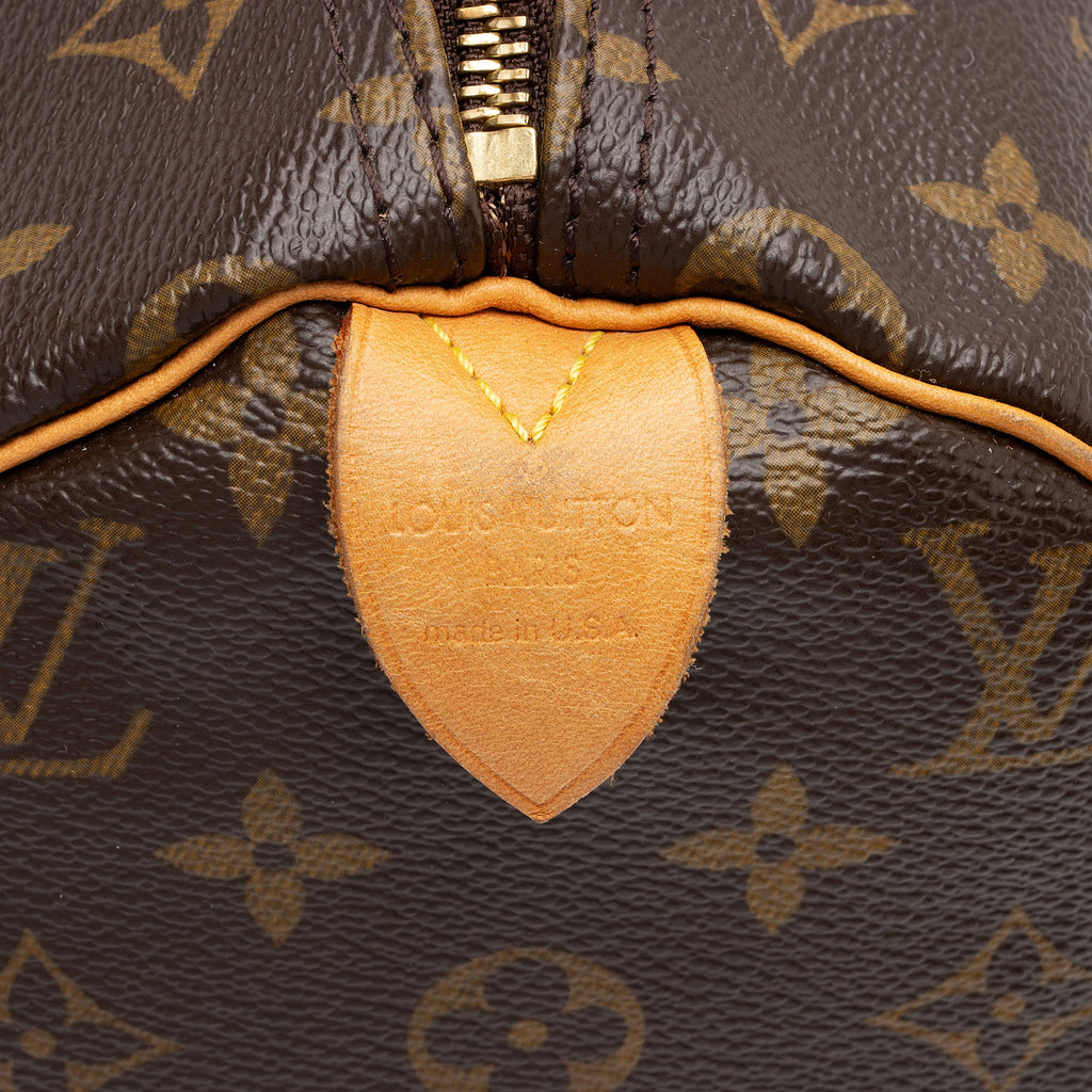 Louis Vuitton Monogram Canvas Speedy 30 Satchel (SHF-vg2Q2i)