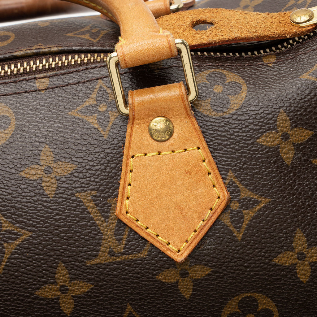 Louis Vuitton Monogram Canvas Speedy 30 Satchel (SHF-D4HONV)