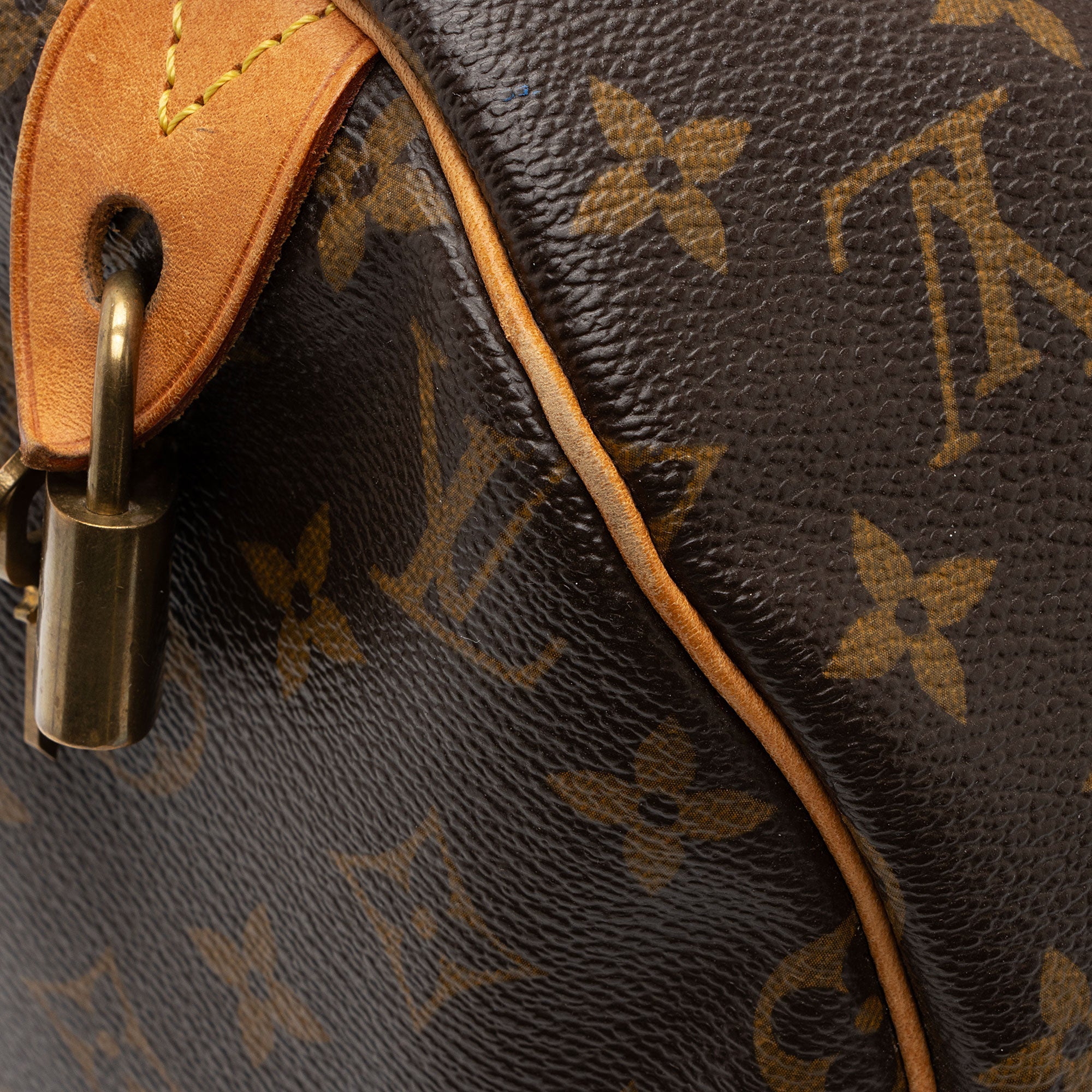 Louis Vuitton Monogram Canvas Speedy 30 Satchel (SHF-D4HONV)