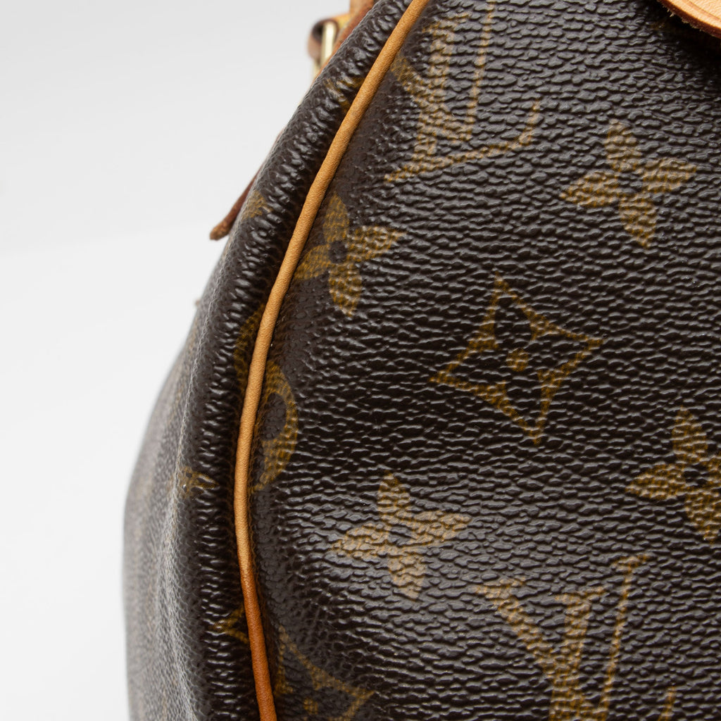 Louis Vuitton Monogram Canvas Speedy 30 Satchel (SHF-6mI3UA)