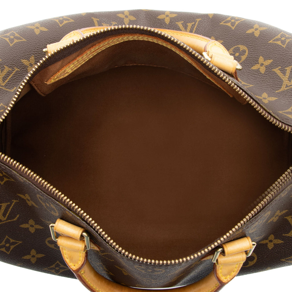 Louis Vuitton Monogram Canvas Speedy 30 Satchel (SHF-DYPAzE)